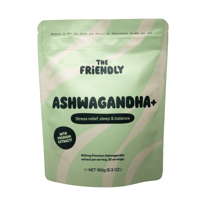 C8 MCT-pulver Ashwagandha 150g – från The Friendly Fat Company – 263 kr – hos Bodystore