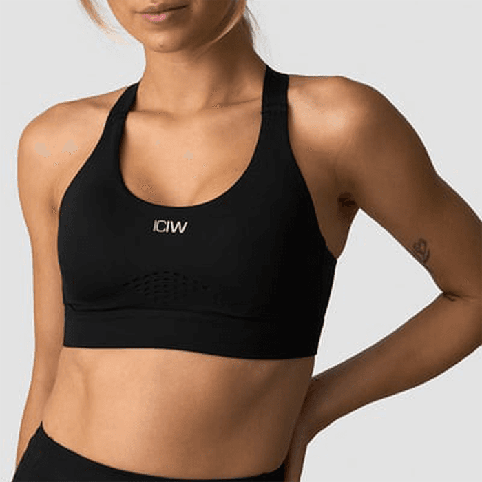 Essential Sport-BH Svart – från ICANIWILL – 524 kr – hos Bodystore