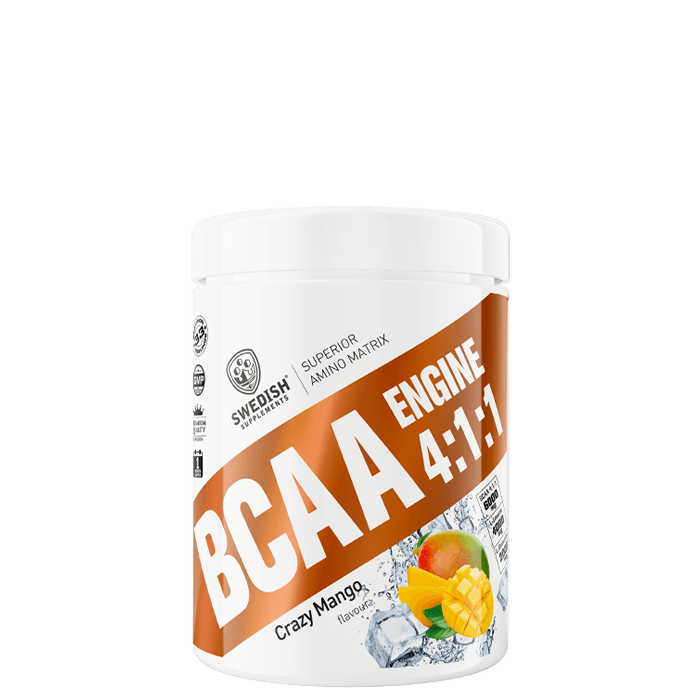 BCAA Engine 4:1:1 BCAA Pulver 400 g från Swedish Supplements – köp hos Bodystore