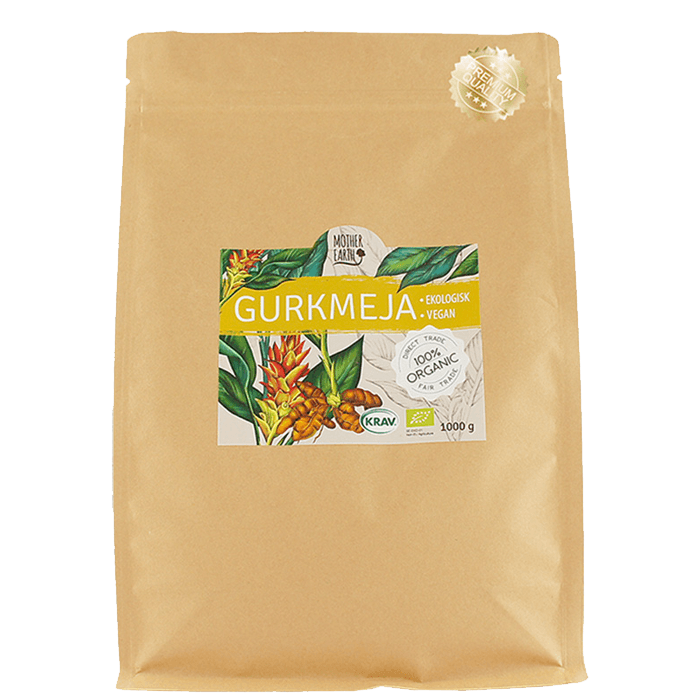 Gurkmeja EKO 1000 g – från Mother Earth – 365 kr – hos Bodystore