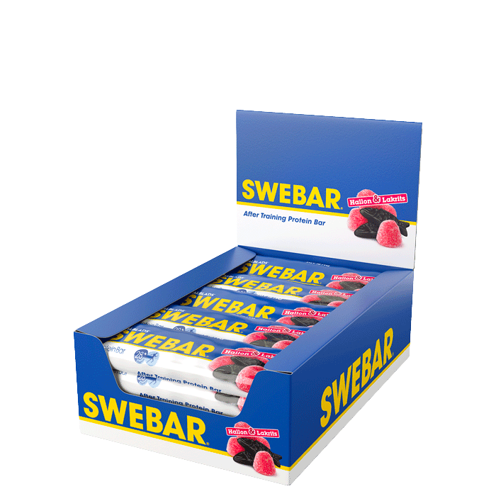 15 x Swebar Proteinbar 55 g från Dalblads – köp hos Bodystore