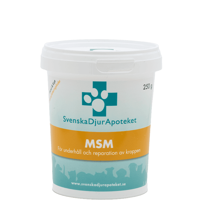 MSM 250 g – från Svenska DjurApoteket – 139 kr – hos Bodystore