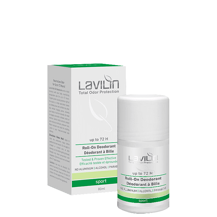 Deodorant Roll-on Sport 80 ml från Lavilin – köp hos Bodystore