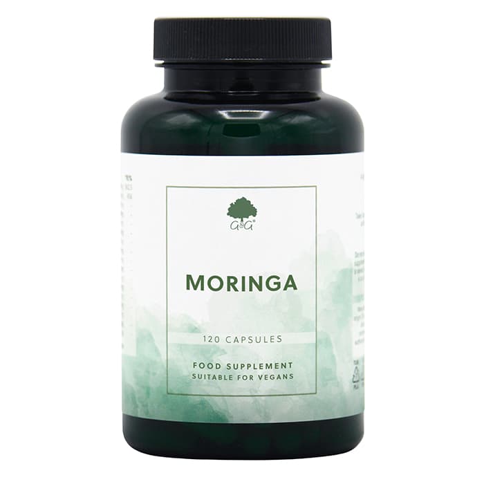 Moringa 120 kapslar – från G&G Vitamins – 124 kr – hos Bodystore
