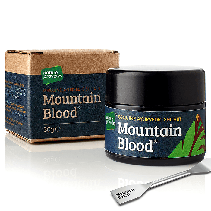 Mountain Blood Premium Shilajit 30 g – från Nature Provides – 529 kr – hos Bodystore