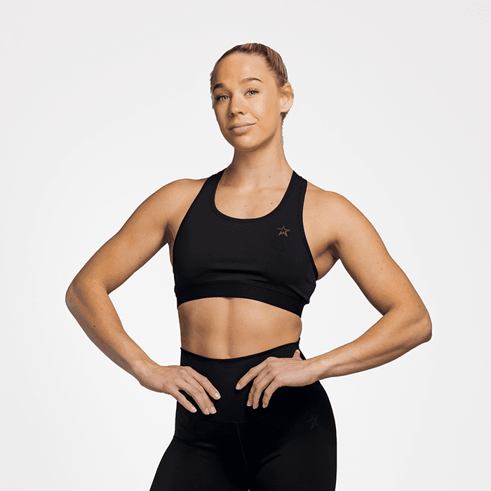 Star Sports Bra Black – från Star Wear – 299 kr – hos Bodystore