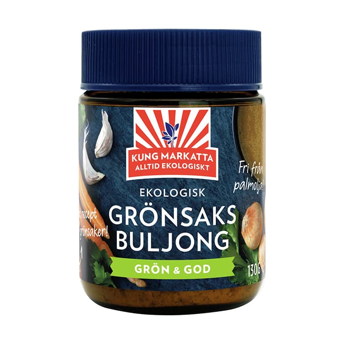 Grönsaksbuljong Ekologisk 130 g – från Kung Markatta – 35 kr – hos Bodystore
