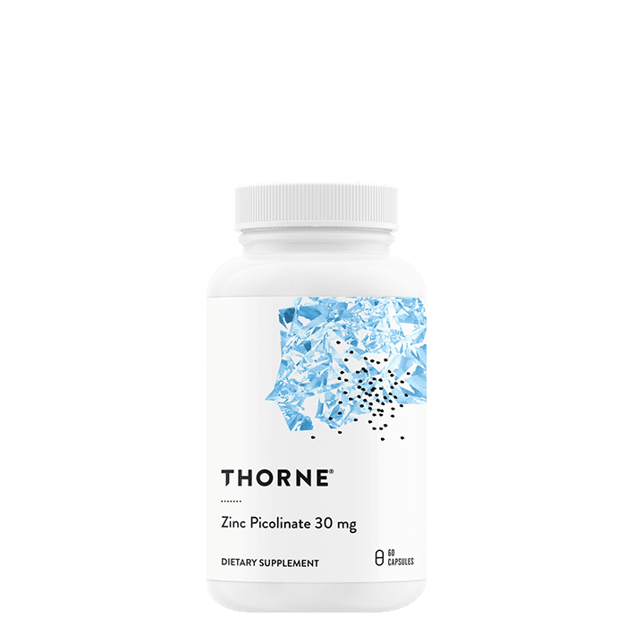 Zinkpikolinat 30 mg 60 kapslar – från Thorne Research Inc. – 245 kr – hos Bodystore