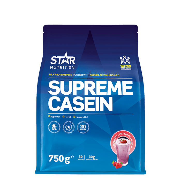 Supreme Kasein 750 g – från Star Nutrition – 279 kr – hos Bodystore