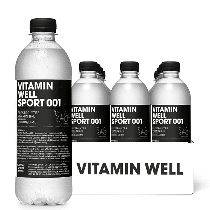 12 x Vitamin Well Vitamindryck 500ml – från Vitamin Well – 229 kr – hos Bodystore
