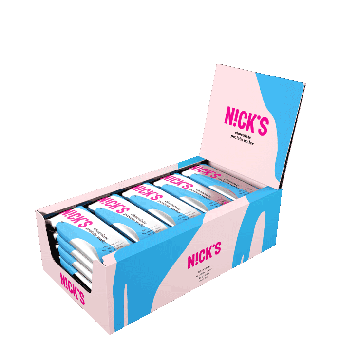 24 x NICKS Protein Wafer 40 g – från Nicks – 384 kr – hos Bodystore