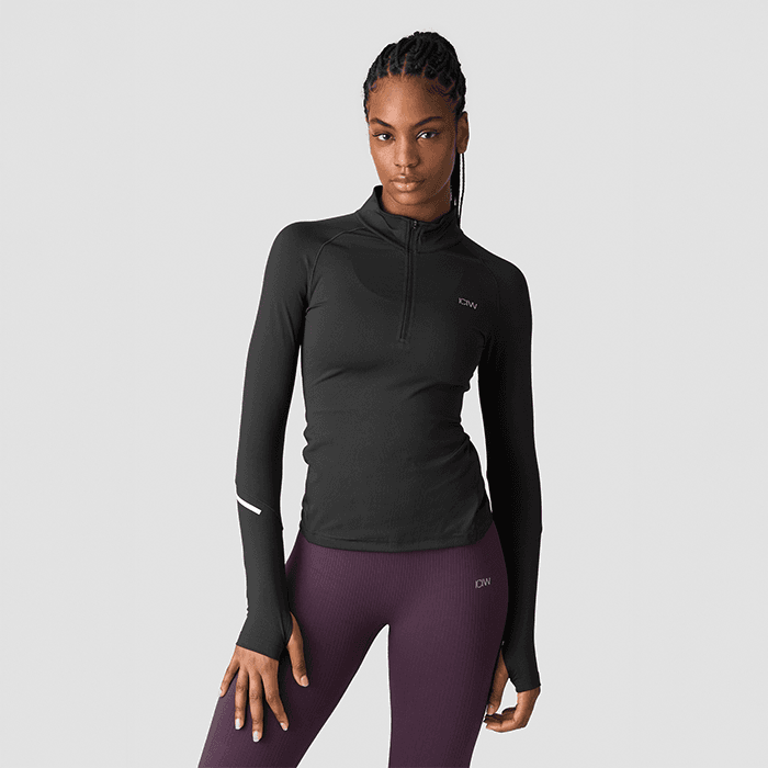 Everyday Långärmad Tröja Svart – från ICANIWILL – 599 kr – hos Bodystore