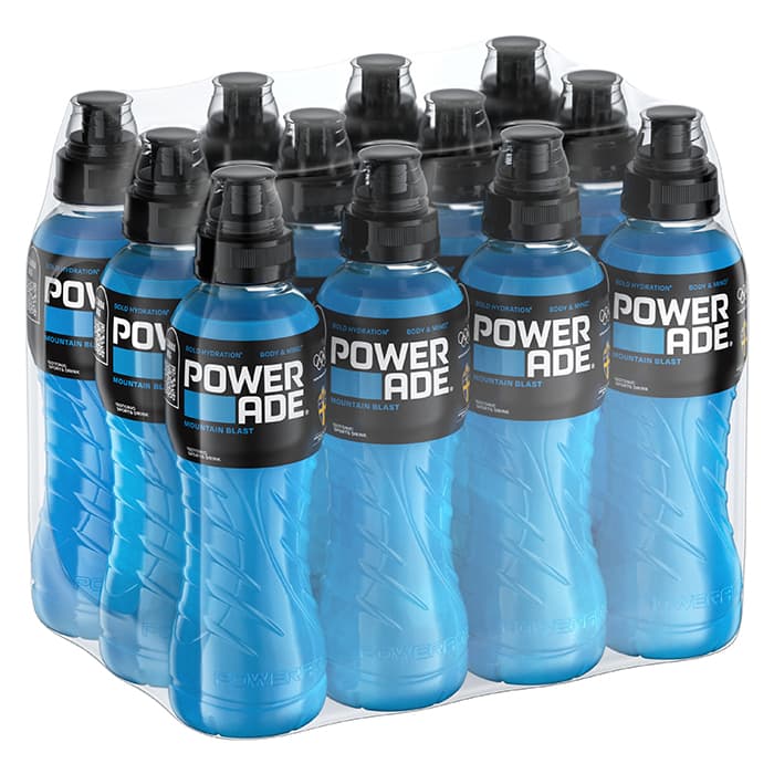 12 x Powerade 50 cl 2 kr pant – från Powerade – 299 kr – hos Bodystore