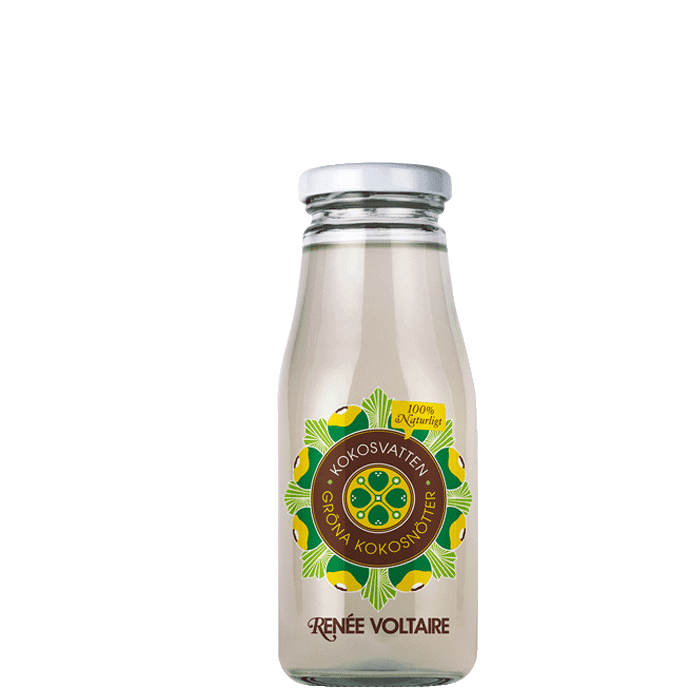 Kokosvatten 100% Färska Kokosnötter 250 ml – från Renée Voltaire – 35 kr – hos Bodystore