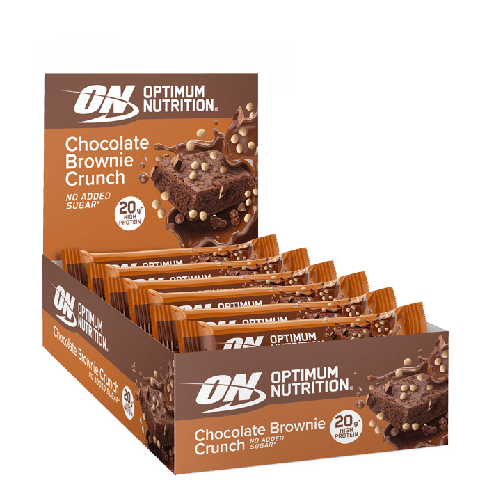 10 x Optimum Proteinbar 65-70 g från Optimum Nutrition – köp hos Bodystore