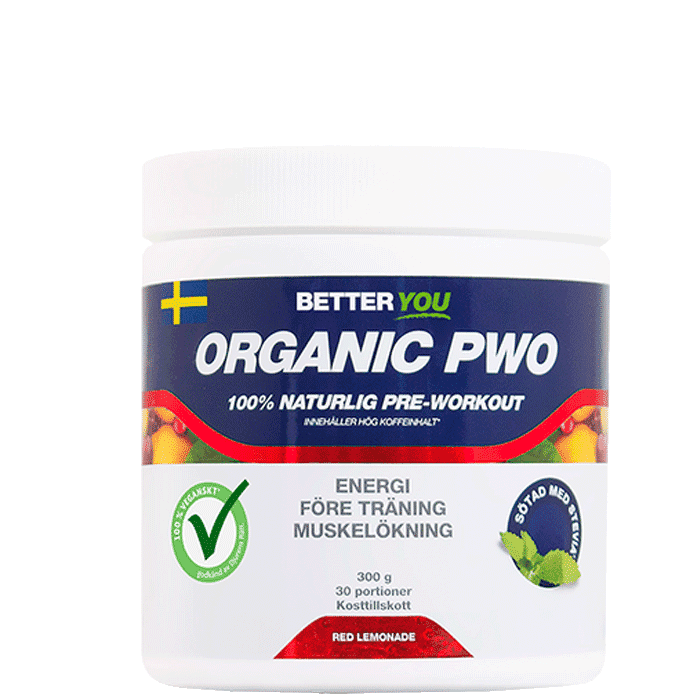 Organic PWO 300 g – från Better You – 299 kr – hos Bodystore