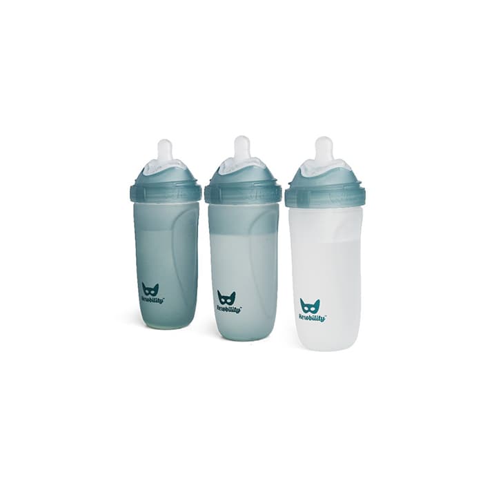Nappflaskor Blå 320 ml 3 pack – från Herobility – 399 kr – hos Bodystore