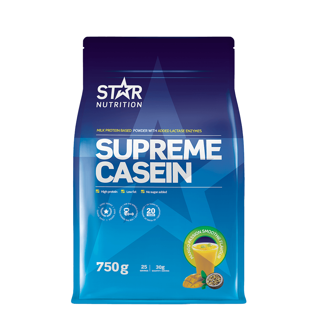 Supreme Kasein 750 g – från Star Nutrition – 279 kr – hos Bodystore