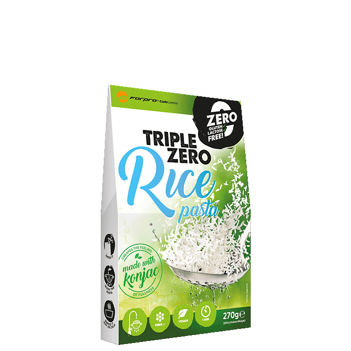 Triple Zero Lågkalori Ris 270 g – från Forpro – 39 kr – hos Bodystore