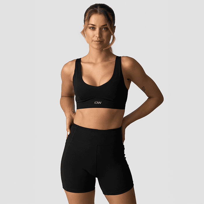 Essential Sport-BH Svart – från ICANIWILL – 449 kr – hos Bodystore