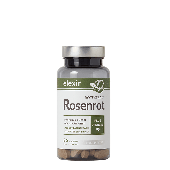 Rosenrot 80 tabletter – från Elexir Pharma – 156 kr – hos Bodystore