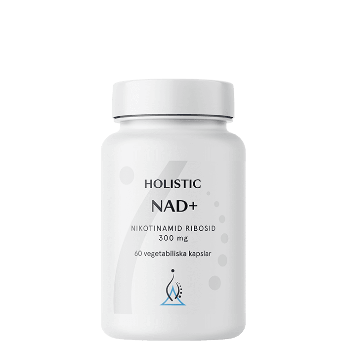 NAD+ 60 vegetabiliska kapslar – från Holistic – 599 kr – hos Bodystore