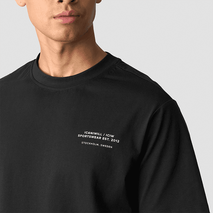 Everyday T-shirt Svart – från ICANIWILL – 449 kr – hos Bodystore