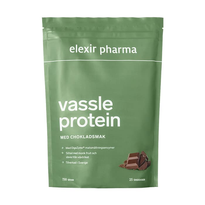 Vassleprotein 750 gram – från Elexir Pharma – 283 kr – hos Bodystore