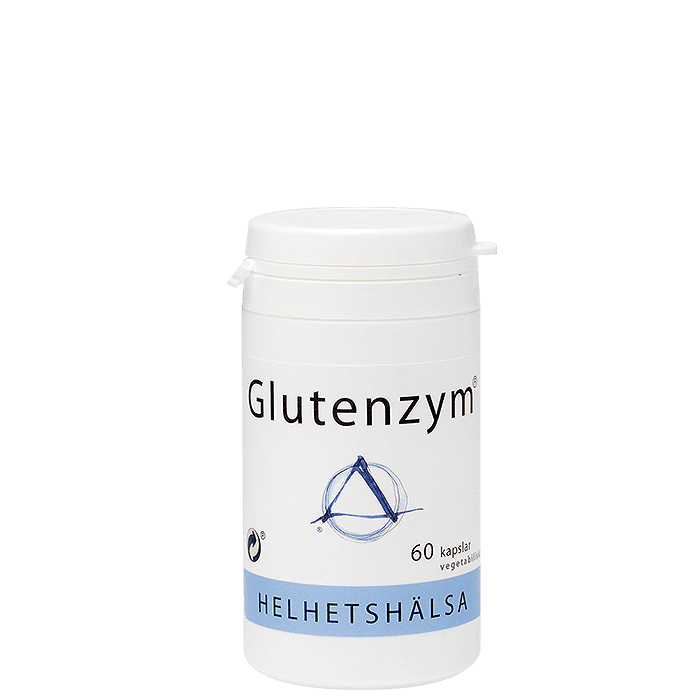 Glutenzym 60 kapslar från Helhetshälsa – köp hos Bodystore