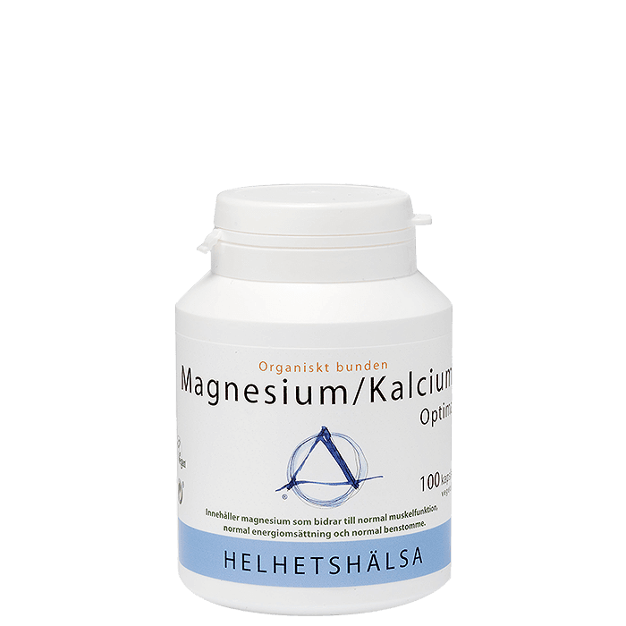 Magnesium/KalciumOptimal 100 kapslar – från Helhetshälsa – 129 kr – hos Bodystore