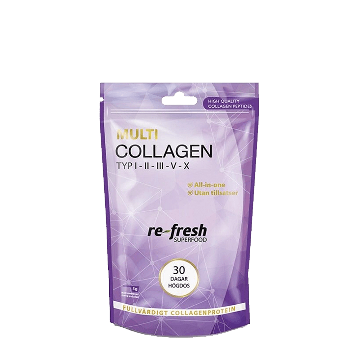 Multi Collagen 150 g – från Re-Fresh Superfood – 224 kr – hos Bodystore
