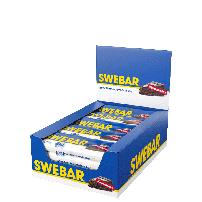 15 x Swebar 55 g Kladdkaka från Dalblads - köp hos Bodystore