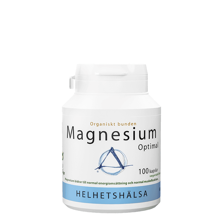MagnesiumOptimal 125 mg 100 kapslar – från Helhetshälsa – 129 kr – hos Bodystore