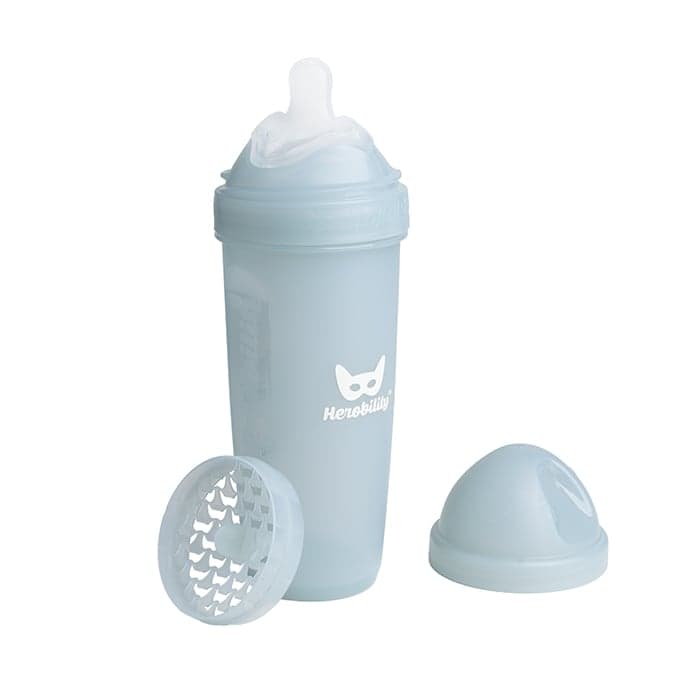 Nappflaska 340 ml Grå – från Herobility – 129 kr – hos Bodystore