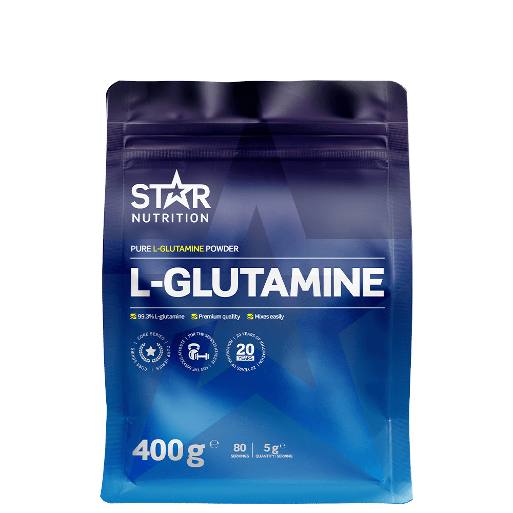 L-Glutamine, 400 g – från Star Nutrition – 179 kr – hos Bodystore