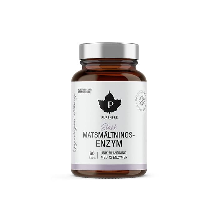 Stark Matsmältningsenzym 60 kapslar – från Pureness – 303 kr – hos Bodystore