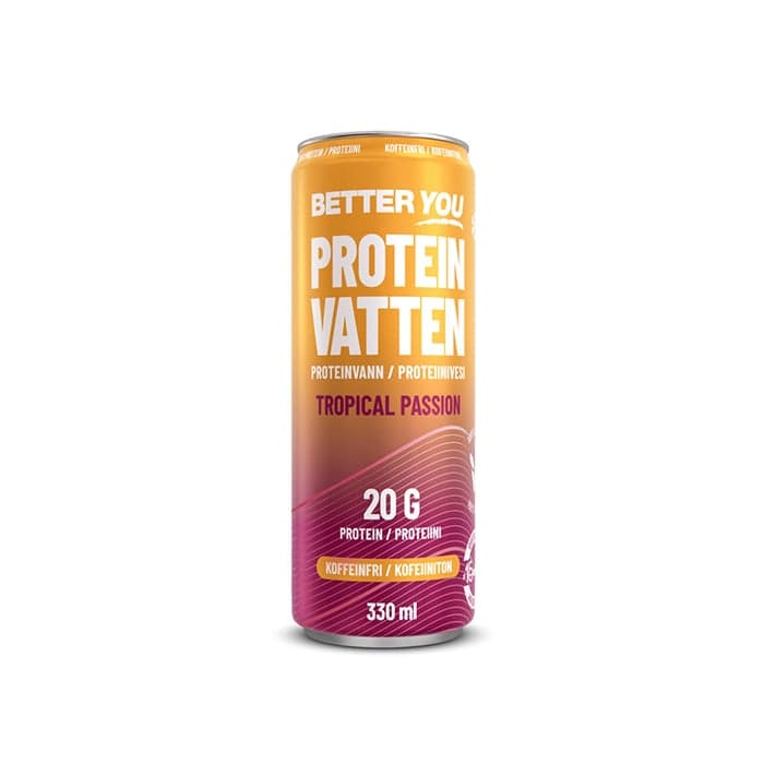 Proteinvatten 330 ml Passionsfrukt – från Better You – 25 kr – hos Bodystore