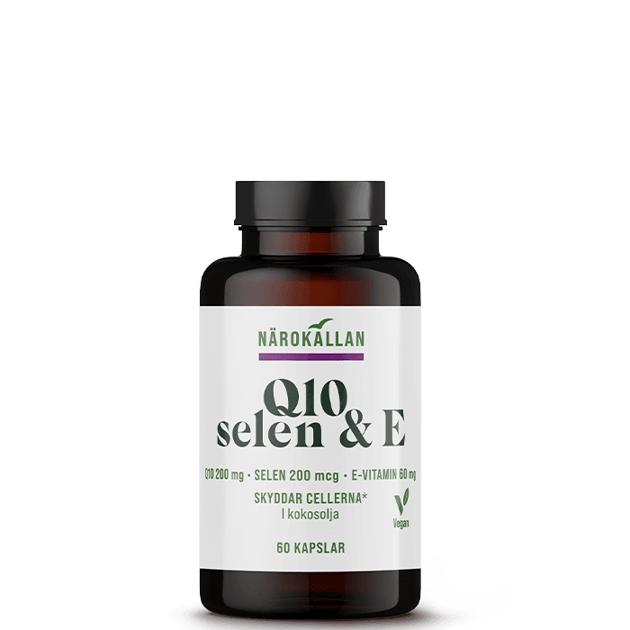 Q10 Selen & E 60 kapslar – från Närokällan – 326 kr – hos Bodystore