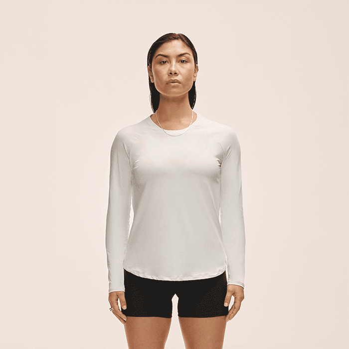 Essential Långärmad Vit – från Casall Sportswear – 449 kr – hos Bodystore