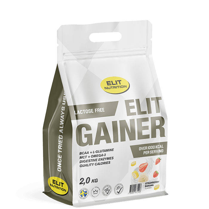 ELIT Gainer Laktosfri 2 kg – från Elit Nutrition – 589 kr – hos Bodystore