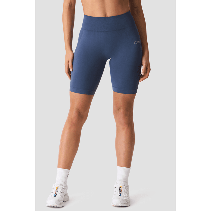 Smooth Seamless Biker Shorts Blå – från ICANIWILL – 499 kr – hos Bodystore