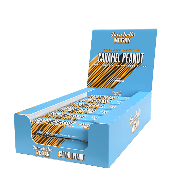 12 x Barebells Vegansk Proteinbar 55 g från Barebells – köp hos Bodystore