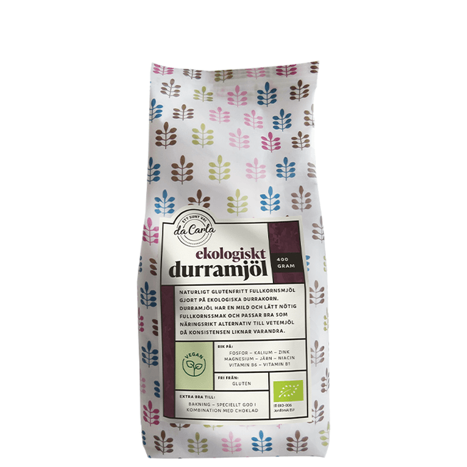 Durramjöl 400 g – från Da Carla – 35 kr – hos Bodystore