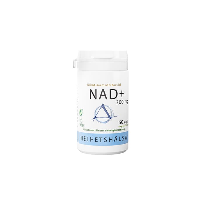NAD+ 300mg 60 kapslar – från Helhetshälsa – 399 kr – hos Bodystore