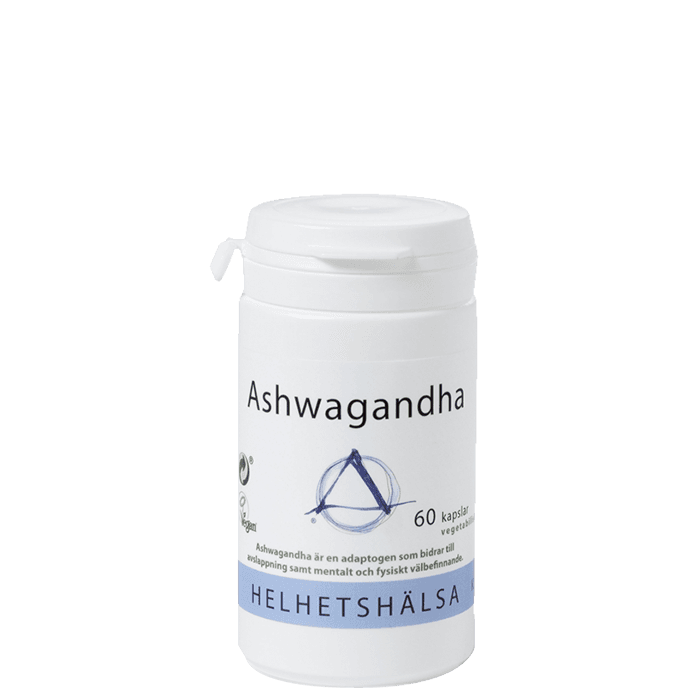 Ashwagandha 60 kapslar – från Helhetshälsa – 117 kr – hos Bodystore