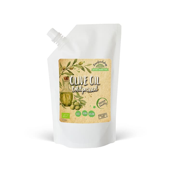 Ekologisk Olivolja Kallpressad 500 ml från Rawfoodshop – köp hos Bodystore