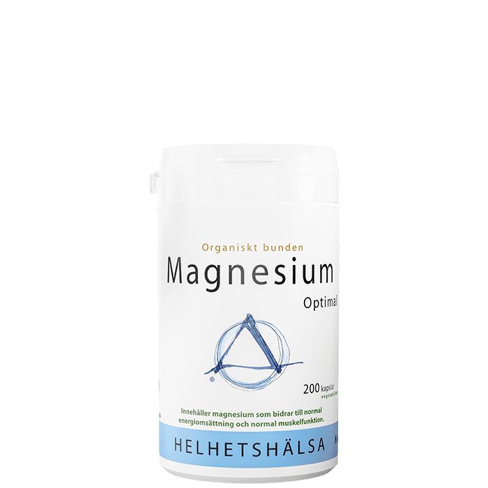 MagnesiumOptimal 200 kapslar – från Helhetshälsa – 211 kr – hos Bodystore