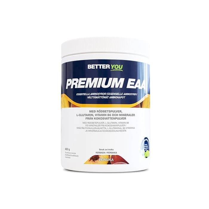 Premium EAA Persika 480 g från Better You – köp hos Bodystore