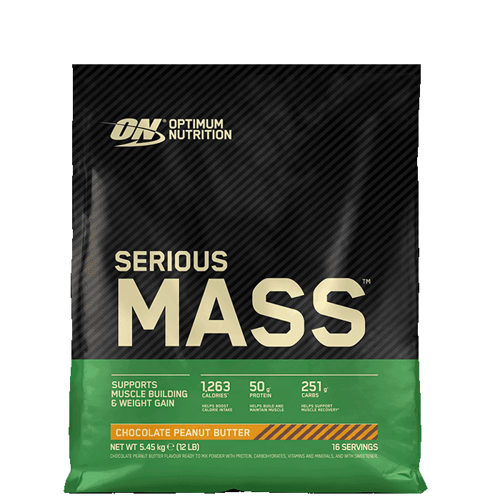 Serious Mass Gainer 5,45 kg – från Optimum Nutrition – 879 kr – hos Bodystore