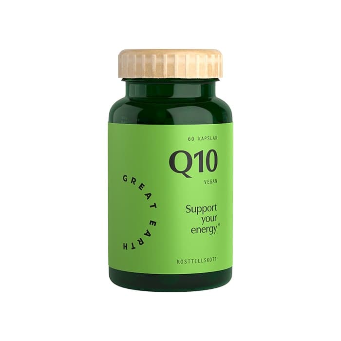 Coenzyme Q-10 120 mg 60 kapslar – från Great Earth – 205 kr – hos Bodystore